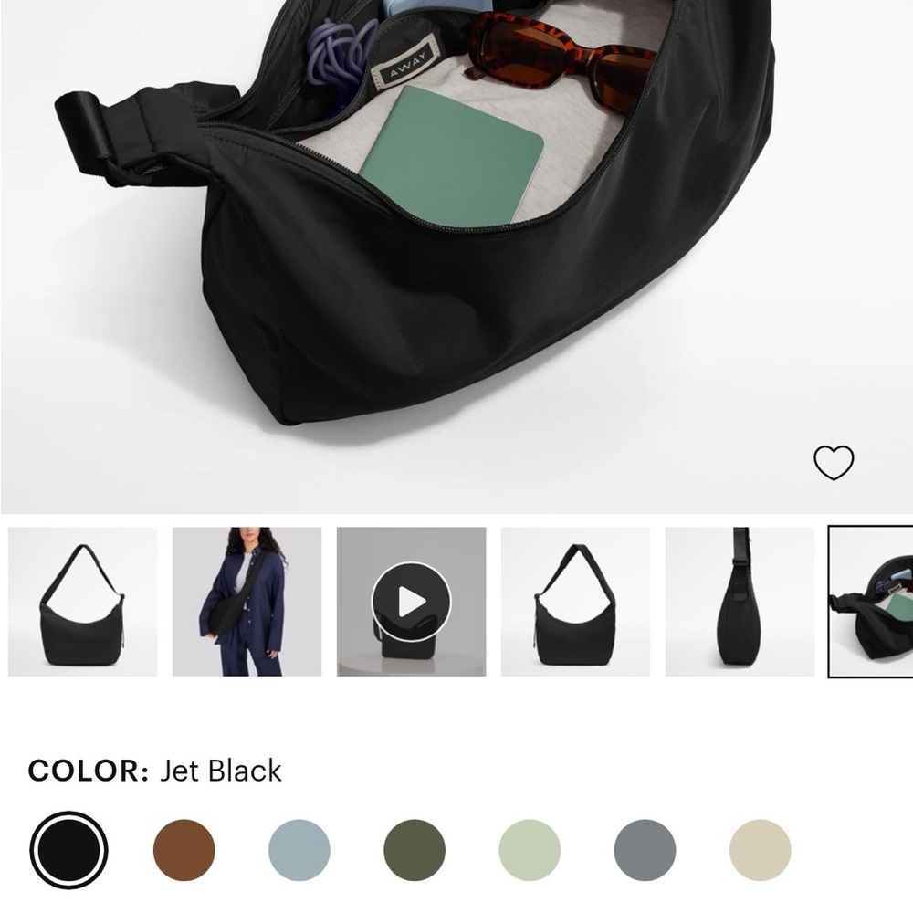 AWAY Featherlight Crossbody Shoulder Bag - Picture 2 of 5
